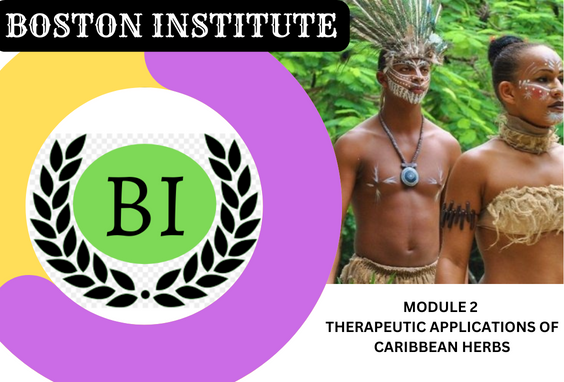 MODULE 2 THERAPEUTIC APPLICATIONS OF CARIBBEAN HERBS